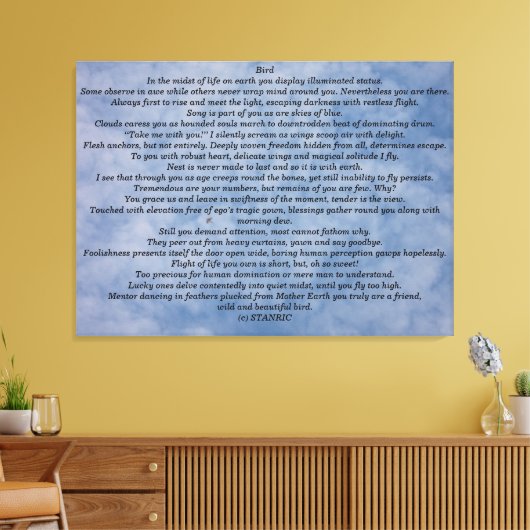 MUURCANVAS ART&DESIGN STIJL CANVAS AFDRUK (Insitu (Woonkamer))