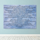 MUURCANVAS ART&DESIGN STIJL CANVAS AFDRUK (Insitu (Houten vloer))