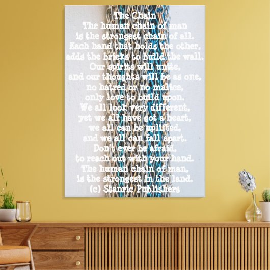 MUURCANVAS ART&DESIGN STIJL CANVAS AFDRUK (Insitu (Woonkamer))