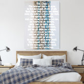 MUURCANVAS ART&DESIGN STIJL CANVAS AFDRUK (Insitu (Slaapkamer))