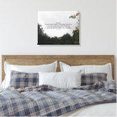 MUURCANVAS DE ZOEKGEDICHTENSTIJL CANVAS AFDRUK (Insitu (Slaapkamer))