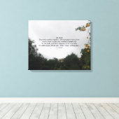 MUURCANVAS DE ZOEKGEDICHTENSTIJL CANVAS AFDRUK (Insitu (Houten vloer))