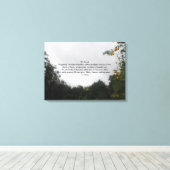 MUURCANVAS DE ZOEKGEDICHTENSTIJL CANVAS AFDRUK (Insitu (Houten vloer))