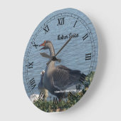 Muurdecor, klokken, kinderdagverblijf, Moeder Goos Grote Klok (Hoek)