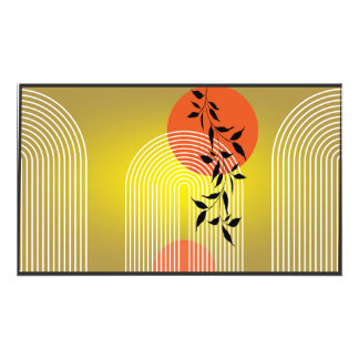 Muurdecoratie Design Art Printable