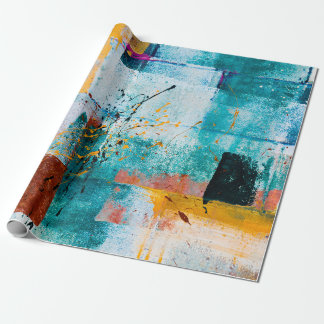 Muurgraffiti op straten van West-Los Angeles, CA o Cadeaupapier