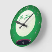 Muurhangen, t-shirt tijd ronde klok (Hoek)