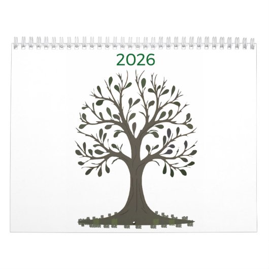 Muurkaleender Seizoensgebonden - Verander het Jaar Kalender (Hoes)