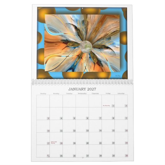 Muurkalender 2007 kalender (Jan 2027)