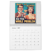 Muurkalender 2025 - stijl Fun Kalender (Jan 2027)