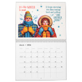 Muurkalender 2025 -  stijl Fun Kalender (Mar 2026)