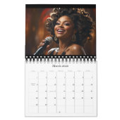 Muurkalender - EmpowHERed Excellence: Zwarte Vrouw Kalender (Mar 2026)