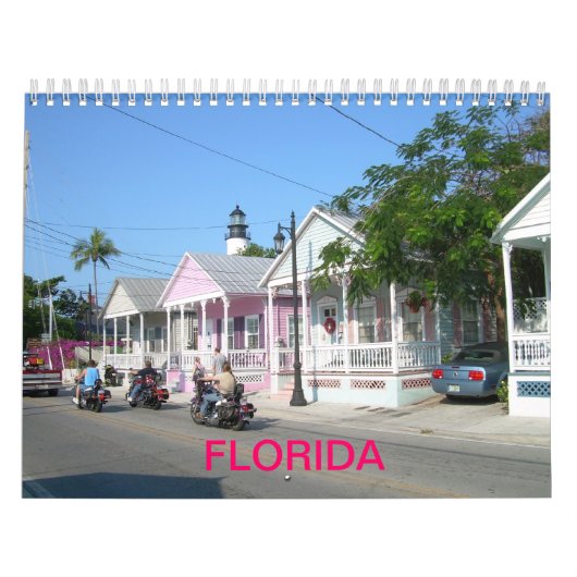Muurkalender VAN FLORIDA Kalender (Hoes)