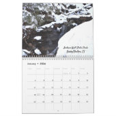 Muurkalender voor favoriete vallende wateren kalender (Jan 2026)