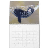 Muurkalender voor fretten kalender (Jan 2027)