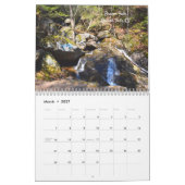 Muurkalender voor vallende wateren kalender (Mar 2027)