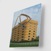 Muurkast voor langwerpige gordel vierkante klok (Hoek)