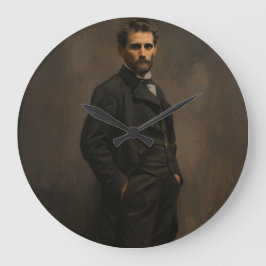 Muurklok, 10,75" Ronde Acryl Grote Klok