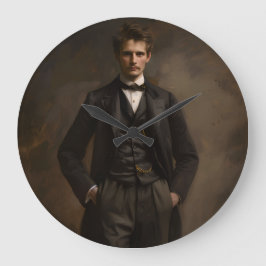 Muurklok, 10,75" Ronde Acryl Grote Klok