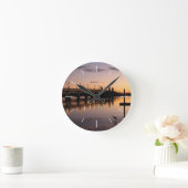 Muurklok - Bridge of Lions, St. Augustine, FL Ronde Klok (Huis)