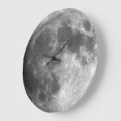 Muurklok - Close-up van de Maan Grote Klok (Hoek)