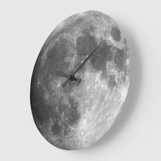 Muurklok - Close-up van de Maan Grote Klok (Hoek)