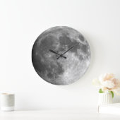 Muurklok - Close-up van de Maan Grote Klok (Huis)