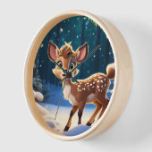 Muurklok, fawn (Hoek)