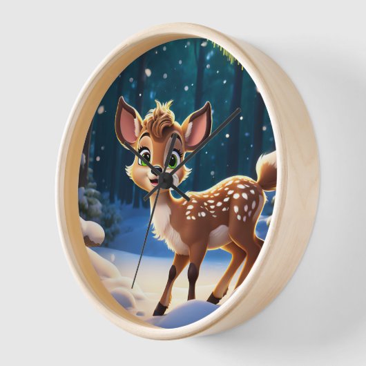 Muurklok, fawn (Hoek)