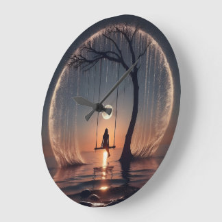 Muurklok, home decor, kantoor decor, kamer decor grote klok