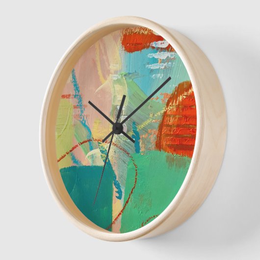 Muurklok in Playground Design (Hoek)