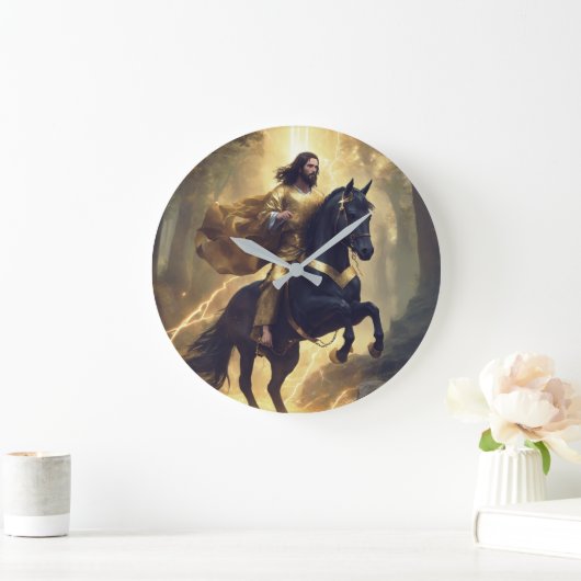 Muurklok met Afbeelding Grote Klok (Huis)