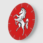 Muurklok met vlag van Kent, Engeland Grote Klok (Hoek)