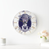  muurklok van Memento Mori Grote Klok (Huis)
