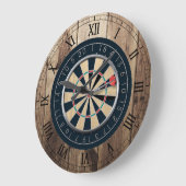 muurklok voor dart board grote klok (Hoek)