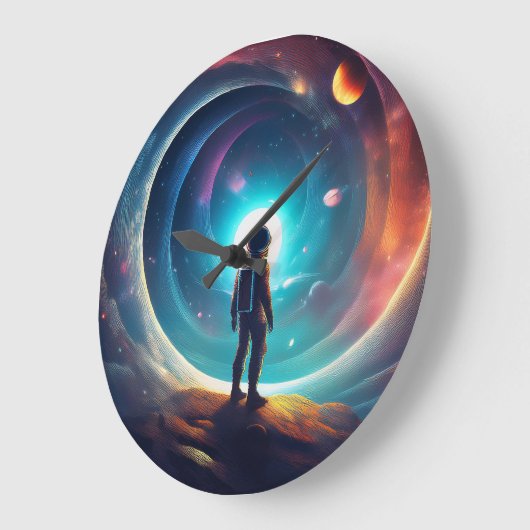 Muurklok voor dromer grote klok (Hoek)