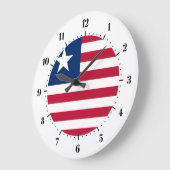 Muurklokken onder Liberiaanse vlag Grote Klok (Hoek)