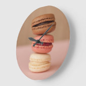 Muurklokken van Macaroons Grote Klok (Hoek)