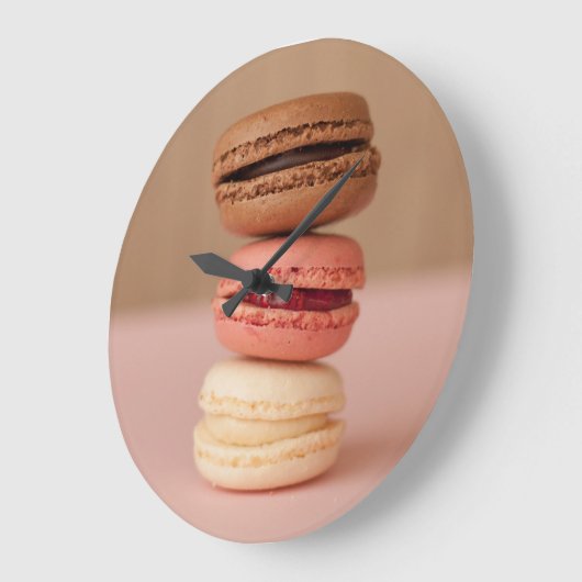 Muurklokken van Macaroons Grote Klok (Hoek)