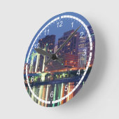 Muurklokken van Minnesota Ronde Klok (Hoek)