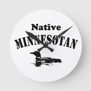 Muurklokken van Minnesota Ronde Klok