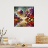 Muurkunst, Abstract, modern, Poster (Keuken)