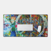 muurkunst bureaumat (Keyboard & Muis)