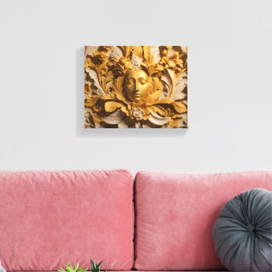 Muurkunst. Canvas Afdruk (Insitu (Woonkamer))