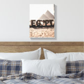 Muurkunst & Decor Egypte Canvas Afdruk (Insitu (Slaapkamer))