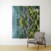 Muurkunst die vrede fluistert - Schilderachtig ber Wandkleed (In situ)