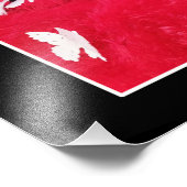 Muurkunst foto print afdruk (Hoek)