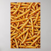 Muurkunst. Frites. Poster (Voorkant)