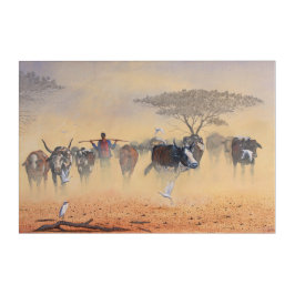 Muurkunst herders vee