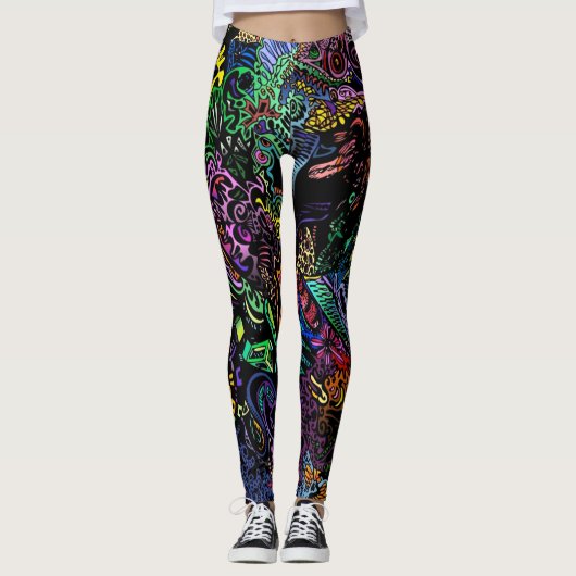 Muurkunst Leggings (Voorkant)